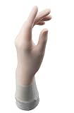 Ansell TouchNTuff 83-500 Polyisoprene Long Glove with Beaded Cuff Sterile/Disposable Powder Free 8.3