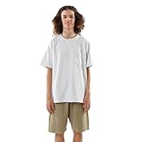 [チャンピオン] 半袖Tシャツ 半袖 丸首 綿100% COTTON USA 9.4oz リバースウィーブ(R) ガーメントウォッシュ ショートスリーブポケットTシャツ C3-Z319Z メンズ オートミール L