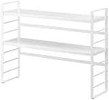 山崎実業 キッチン収納 シンク上 キッチン収納ラック プレート ホワイト 3490