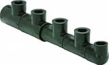 Viega 39170 ProRadiant GeoFusion HDPE Socket Fusion Header Assembly with 1-1/4-Inch by 3-3/4-Inch IP