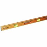 Bon 11-654 24-Inch Brass Rail Level with Hand Grooves and Yellow Vials [並行輸入品]