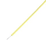 協和ハーモネット UL耐熱ビニル絶縁電線 黄 10m UL1015 AWG22 10m<YL>