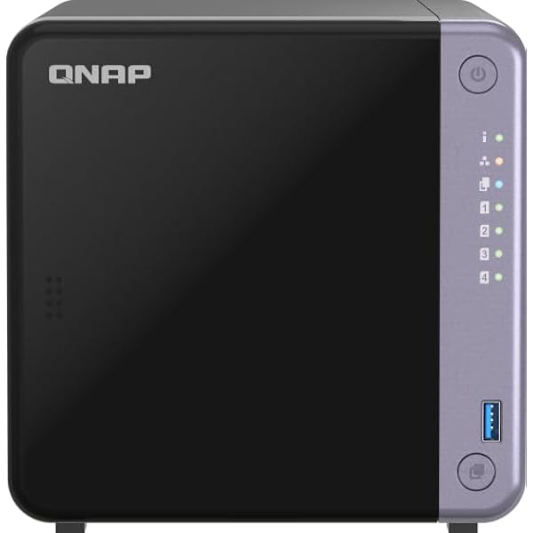 Amazon.co.jp: QNAP 6ベイ NAS TS-632X-6G 10GbE SFP+対応 4コアCPU 