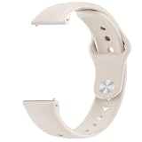 Issinlky 18mm ソフトシリコンバンド Garmin Venu 2S/3S/Vivomove 3S/Vivoactive 4S/Forerunner 255s/265s 対応、Huawei Watch GT5 41mm/GT4 41mm 用スポーツストラップ