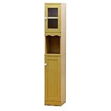 クロシオ ベガス カップボード 幅30cm高さ180cm 食器棚 キッチン収納