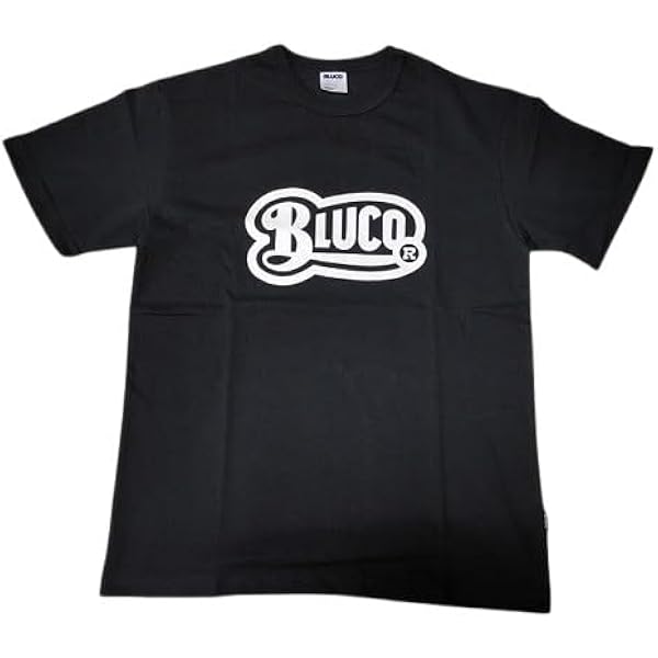 Amazon | [ブルコ] ラグランスリーブ Tシャツ ブラック ホワイト