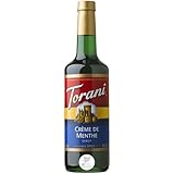 【DELICIOSA】トラーニ クレム ド ミント フレーバー シロップ 750ml Torani Creme De Menthe Syrup