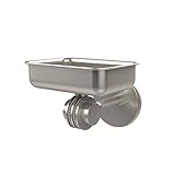 Allied Brass 7232D-SN Soap Dish, Satin Nickel [並行輸入品]