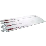 DISSTON 6491 – 10t blu-mol 12 in。14 TPIバイメタルメタル切削Xtreme解体Reciprocating Sawブレード、10パック