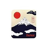 京佑 日本製 ご当地 名物 耐水・耐光 ステッカー シール 約8.5×6.5cm以内 お土産 富士山