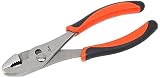 Tactix 700033T Slip Joint Plier, 200mm, Black/Orange [並行輸入品]