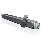 120dBサウンドバー、80Wテレビ スピーカー ホームシアター サブウーファー内蔵 スピーカー Bluetooth 5.0 、4種EQモー