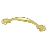 Brainerd P39955V-PB-C7 3-Inch Half Round Foot Cabinet Hardware Handle Pull [並行輸入品]
