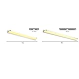 LED、ミラーライト、ウォールウォッシャー、ウォールライト、ウォッシュランプ、バスルームミラーキャビネットドレッサーミラーライト、防水フォグバスルームミラーライト、（16W 72センチメートル、20W