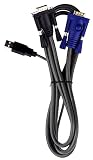 オースチンヒューズエレクトロニクス USB対応 1.8m KVM HD15PC側 CB-6