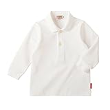 ミキハウス(MIKIHOUSE) Every Day mikihouse 長袖ポロシャツ 100cm 白（01）