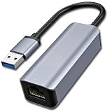 ANAMI USB3.0 Type C LAN 変換アダプター 有線LANアダプター 1000Mbps イーサネット USB3.0 USB-C ギガビット 高速転送 RJ45 Giga LAN 変換アダプター (単品 USB3.0 タイプ 1個)