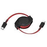 オウルテック 両引きタイプ 巻取り式 USB Type-C to Type-Cケーブル PD60W 急速充電 データ転送 480Mbps USB2.0 軽量 コンパクト 温度センサー 静音 iPhone 16 / 16 Plus / 16 Pro / 16 Pro Max/スマートフォン/タブレット対応 1.2m オリーブグリーン OEC-CBR2CC12-OG