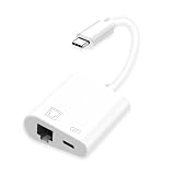 USB-C LAN USB Type C 有線LANアダプター 充電同時 タイプC イーサネット 100Mbps Type-C LAN変換アダプタ USB C TO RJ45Type Cデバイスに対応