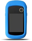 ナビ保護ケース・GARMIN用 eTrex 22x用 / 32x用 シリコンケース/カバー 耐衝撃 ガーミン イートレックス ソフトケース/カバー サイクルコンピューター(ブルー)