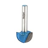 uxcell U溝ビット　丸いルータービット　ダブルフルート　カットツール　シャンク　ツール