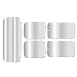 ミラータイプ フィルム ダイハツ ハイゼットカーゴ/アトレー (700系 S700V/S710V) ※ポップアップ機能付開閉ガラス(ヒンジ窓有り)※ カット済みカーフィルム リアセット シルバーフィルム メタリック 反射フィルム 透過率9％