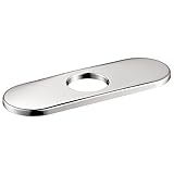 Hansgrohe 14018001 Commercialベースプレート、6インチ、クローム