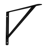 John Sterling 0049-16BKH Shelf Bracket, 14-1/2 by 10-Inch, Black [並行輸入品]