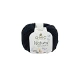 DMC Natura ナチュラ 毛糸 中細～合太 #11 ブラック 50g 約155m DMC302J
