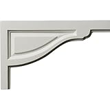 Ekena Millwork SB11X07TR-R 11 3/4-Inch W by 7 3/8-Inch H by 1/2-Inch D Large Traditional Stair Brack