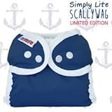 Bummis Simply Lite Cloth Diaper One Size Cloth Diaper (Scallywag) by Bummis