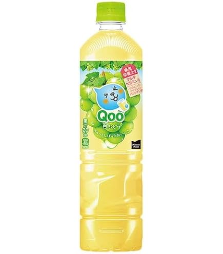 Amazon.co.jp: ミニッツ メイド Qoo 白ぶどう 950mlPET ×12本 : 食品