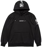 ジャッカル(JACKALL) プルオーバーフーディ (PULL OVER HOODIE) ブラック Lサイズ HU-A001