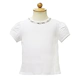 (バーバリーベビー) BURBERRY BABY ベビー服 パフスリーブ Tシャツ B95518WHT 12Mサイズ [並行輸入品]