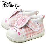PK-ピンク 14.0 Disney ディズニー Minnie ミニー ファースト シューズ DS0128 ピンク ベビー 笛つき マジックテープ ダイマツ