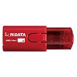 USB 3.1 Gen1 64GB 超高速データ転送 RI-HD18U3064RD 出し入れ簡単 片手でワンプッシュ ペンタイプ レッド USBメモリー インデックスシール付 RiDATA (64, GB)