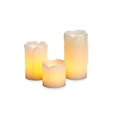 Candle Impressions 3 - Pack Flameless Mini Melted Drip Wax ( 1 )