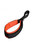 YFFSFDC犬 ラロック 伸縮 リード用 ストラップ フリーハンドストラップ サイズ 調整可能 リード (オレンジ)
