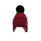 Zhhyltt ベビーハット Cute Warm Earflap Cap Winter Knit Hat for Baby Children