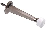 The Hillman Group 852666 3-Inch Rigid Door Stop Square Type, Pewter [並行輸入品]