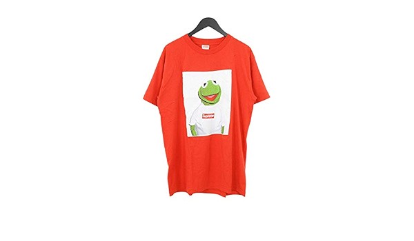 frog Tee] Kermit print T-shirt 