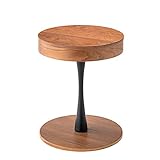 東谷(Azumaya-kk) サイドテーブル ブラウン 本体サイズ：W40×D40×H49 PT-616