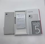 SIMフリー wish5 SH-52F 4G+64G docomo ユキ 白ロム/スマートフォン