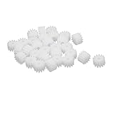 uxcell ギアホイール プラスチック 13ティース 7.5mm径 0.5モジュラス RCモデル用 30個入り