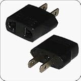 International Plug Adapter for USA & Latin America 2 Pin Plug by VCT [並行輸入品]