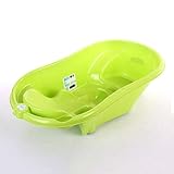 子供 多機能 大きなサイズ バスタブ 赤ちゃん バス 製品 座って横になることができる 統合モード 水温を測定する,Green