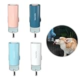 ペット用 給水ボトル ウォーターボトル 水飲み 水入れ ケージ用 犬 猫 大容量 おしゃれ ネイビー500ml/700ml (ダークブルー, 700ML)