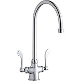 Elkay LK500GN08T4 Commercial Double Handle Deck Mount Bathroom Faucet by Elkay
