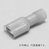 ニチフ 差込形接続端子 FA形 250シリーズ 青透明 100個入 TMEDN630820-FA-BCL