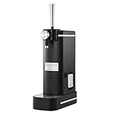 【Toffy/トフィー】 ビアカクテルサーバー K-BE1 クリーミー泡 濃厚泡 ビアカクテル ハーフ&ハーフ 乾電池式 アウトドア スリム コンパクト リッチブラック K-BE1-RB